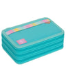 Lässig School Triple Pencil Case - Mäppchen (Turquoise)