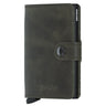 Secrid Vintage Miniwallet - Geldbörse RFID 6.5 cm (olive-black)