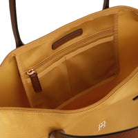 Tommy Hilfiger Popette - Cabas 48 cm (mustard field)