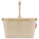 reisenthel carrybag xs - Einkaufskorb 21 cm (cord sand) - Ansicht 3