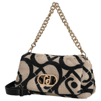 Liu Jo Lapuffy East/West - Umhängetasche M 28 cm (neutro/nero) - Ansicht 2