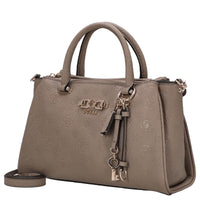Guess Anise Triple Comp Satchel - Henkeltasche 30.5 cm (dark taupe logo) - Ansicht 2