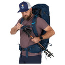 Osprey Kestrel 38 L/XL - Trekkingrucksack 79 cm (atlas blue)