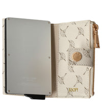 Joop Women Cortina 1.0 C-Four E-Cage - Wallet 12cc 10 cm RFID (Color: off white)