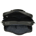 Leonhard Heyden Roma - Aktentasche 2 Fächer. mit Vortasche Leder 15" 41 cm (schwarz) - Ansicht 6