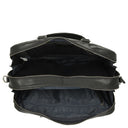 Leonhard Heyden Roma - Aktentasche 2 Fächer. mit Vortasche Leder 15" 41 cm (schwarz) - Ansicht 6