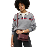 Tommy Hilfiger Icon Conv. Crossover Mono - Sac bandoulière 23 cm (oxblood)