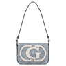 Guess Ruby Flap - Schultertasche 20 cm (denim logo)