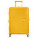American Tourister Soundbox - 4 - Rollen - Trolley 67 cm erw. (gelb) - Markenkoffer