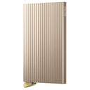 Secrid Cardprotector Fluted - Kreditkartenetui 6cc 10.2 cm RFID (cashmere+)