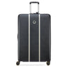 Delsey Paris Cadence - 4-Rollen-Trolley XL 82 cm erw. (schwarz/silber)