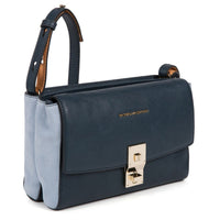 Piquadro Dafne - Umhängetasche 23 cm (blue/light blue)