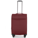 Stratic Light + -4-Rollen-Trolley 68 cm erw. (dark red)