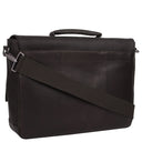 Strellson Brick Lane Jim - Messenger Bag L 40 cm (dark brown) - Ansicht 3