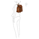 Brics Volterra - Rucksack 30 cm (tobacco) - Markenkoffer