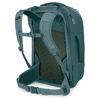 Osprey Farpoint 40 - Herren-Reiserucksack 40 l mit Frontöffnung, Handgepäck 55 cm (cascade blue-torrent blue) - Ansicht 2