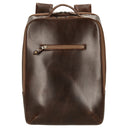 Buckle & Seam Leon - Rucksack 15" 41 cm (brown/dots)