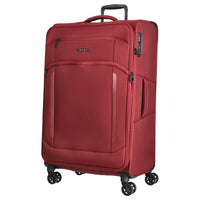 D&N Travel Line 9804 - 4-Rollen-Trolley L 78 cm erw. (dark red)