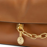 Tommy Hilfiger Crest Leather Conv. Shoulder Bag - Sac bandoulière (cognac)