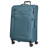 D&N Travel Line 9804 - 4-Rollen-Trolley L 78 cm erw. (petrol)
