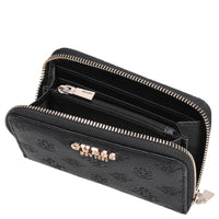 Guess Ella Logo SLG Medium Zip - Geldbörse 4cc 14 cm (black logo)