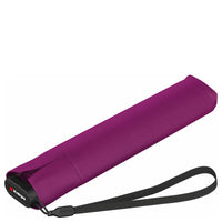 Knirps US.050 Ultra Light Slim Manual - Taschenschirm Regenschirm (berry)
