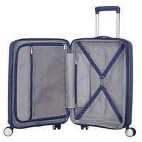 American Tourister Soundbox - 4-Rollen-Kabinentrolley 55 cm erw. (blau) - Ansicht 3