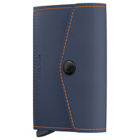 Secrid Envelope Matte - Wallet 8cc 10.2 cm RFID (night blue-orange)