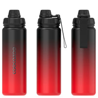 Coocazoo Zubehör Edelstahl 700 ml - Trinkflasche (Gardient Red)