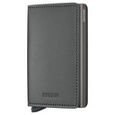 Secrid Slimwallet Matte Satin - Geldbörse 6cc 10.2 cm (steel)