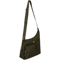Brics X-Bag Hipster - Schultertasche 32 cm (olive) - Ansicht 2