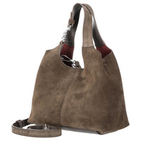 Coccinelle C-Easy Suede - Sac à poignée S 20 cm (fango/fango)
