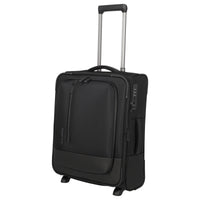 Travelite Crosslite - 2-Rollen-Kabinentrolley S 54 cm erw. (black)