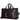 Piquadro Blue Square Weekender 29 - Reisetasche M 47 cm (mahogany)