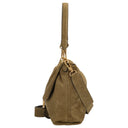 abro Temi Suede - Schultertasche medium 26 cm (mud) - Ansicht 3