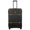 Brics Bellagio - 4 - Rollen - Trolley 76 cm erw. recycelt (black/tan) - Markenkoffer