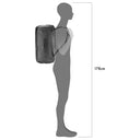 Ortlieb Metrosphere 40 - Reisetasche/Rucksack 53 cm (black embossed) - Ansicht 10