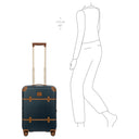 Brics Bellagio - 4-Rollen-Kabinentrolley 55 cm recycelt (blue/tan) - Ansicht 8