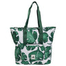 adidas Leaf Print Women - Tragetasche (orbit grey/collegiate green/green/semi court green)