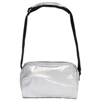 silver metallic/white