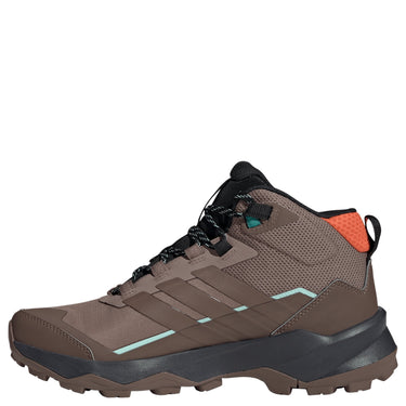 adidas Women Terrex Skychaser AX5 Mid Gore - Tex - Wanderschuhe (trace brown/earth strata/semi impact orange, 37 1/3) - Markenkoffer