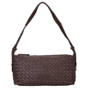 Les Visionnaires Marie Baguette Weave Silky - Schultertasche 38.5 cm (aubergine)