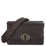 Aigner Livia - Umhängetasche + Tuch 20 cm S (espresso brown)
