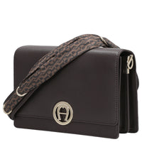 Aigner Livia - Umhängetasche + Tuch 24 cm M (espresso brown) - Ansicht 2