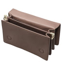 Aigner Livia - Umhängetasche + Tuch 24 cm M (mushroom brown) - Markenkoffer