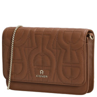 Aigner Wallet On Chain - Umhängetasche 6cc 19 cm (demi brown) - Markenkoffer