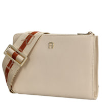 Aigner Zita - Umhängetasche 4cc 23 cm (macadamia white) - Markenkoffer
