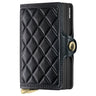Secrid Twinwallet Emboss Diamond - Kreditkartenetui 6cc 10.2 cm RFID (black+)