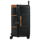 Brics Bellagio Trunk - 4 - Rollen - Trolley 74 cm recycelt (black/tan) - Markenkoffer