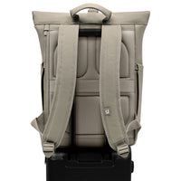 Johnny Urban Luca Small - Rolltop-Rucksack 36 cm (desert grey) - Ansicht 5